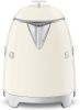 Smeg Waterkoker Mini 1400 W Creme 800 Ml 3 Kops Klf05creu online kopen