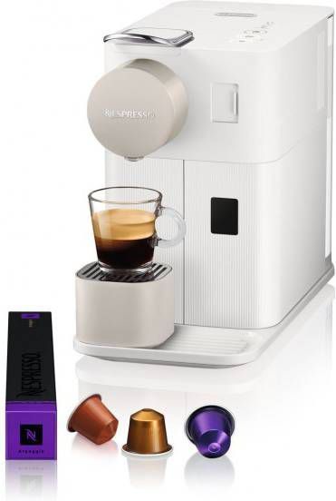 De'Longhi Lattissima One Silky White EN500.W Nespresso machine -  Ovenwebshop.nl