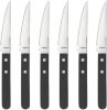 Xenos Steakmessen zwart 6 delig online kopen