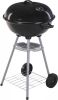 Pro Garden ProGarden Kogelbarbecue op wielen 46 cm zwart online kopen