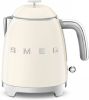 Smeg Waterkoker Mini 1400 W Creme 800 Ml 3 Kops Klf05creu online kopen