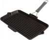 Staub grillpan met inklapbare greep 34 x 21 cm online kopen