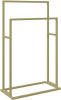 VidaXL Handdoekenrek vrijstaand 48x24x78, 5 cm ijzer goudkleurig online kopen