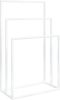 VidaXL Handdoekenrek vrijstaand 48x24x79 cm ijzer wit online kopen