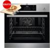 AEG BEB351010M oven met SteamBake, Pizzastand en GRATIS Pizzasteen online kopen