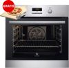 Electrolux EOC3410COX inbouw oven ACTIE met Pyrolyse en gratis AEG Pizzasteen "A9OZPS1" online kopen