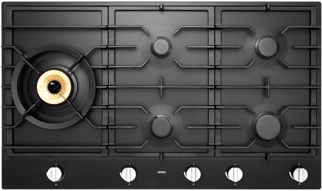 ATAG Gaskookplaat met Supervario-wokbrander en easy clean coating 90 cm HG9592EBA online kopen