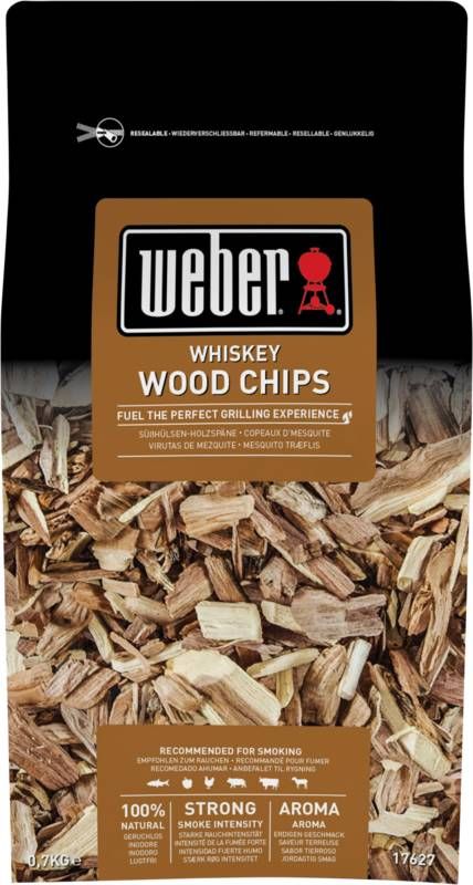 Weber Rookhoutsnippers 0, 7 Kg Whiskey Oak online kopen