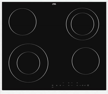 Hisense ETNA KC360RVS Elektrische kookplaten Zwart online kopen