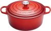 Le Creuset Ronde Braad -/Stoofpan(24 cm)Kersenrood online kopen