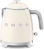 Smeg Waterkoker Mini 1400 W Creme 800 Ml 3 Kops Klf05creu online kopen