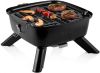 Princess Barbecuegrill draagbaar hybride 2000 W zwart online kopen