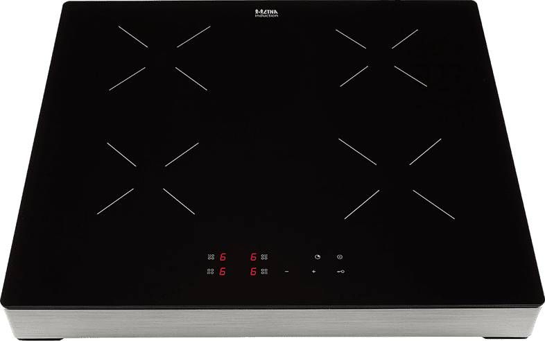 Etna KIV164RVS Inductie kookplaat Zwart online kopen