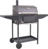 VidaXL Houtskoolbarbecue met onderplank zwart online kopen