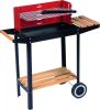 Huismerk Premium Verrijdbare Houtskoolbarbecue, Rood 83x28x83cm online kopen