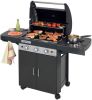 Campingaz Gasbarbecue 3 Series Ls Barbecue 143.8x59.8x115.6 cm 28.3 kg Zwart Grijs online kopen