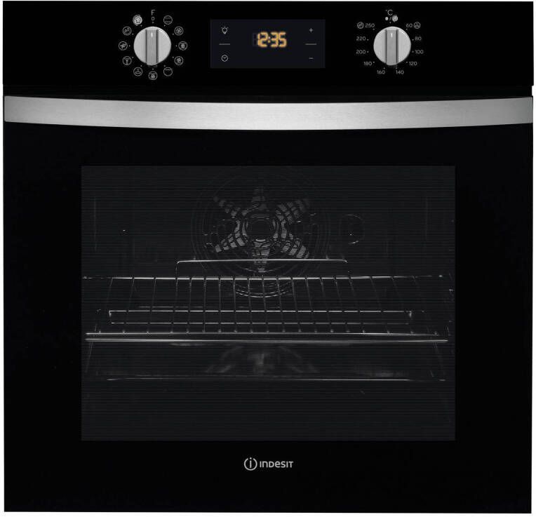 Indesit IFW 4844 H BL Inbouw oven Zwart online kopen